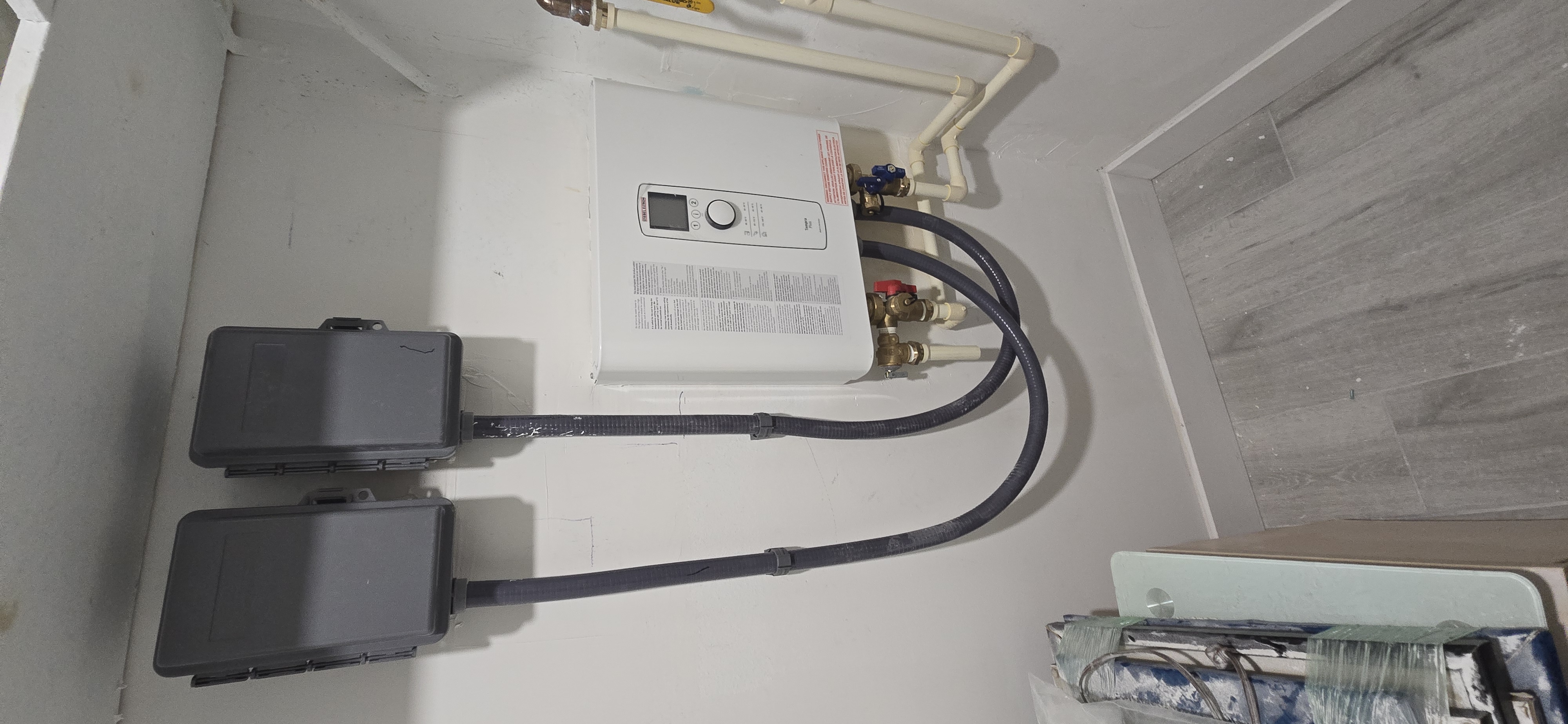 Final result of an electrical installation by Shock Doctors Electric.